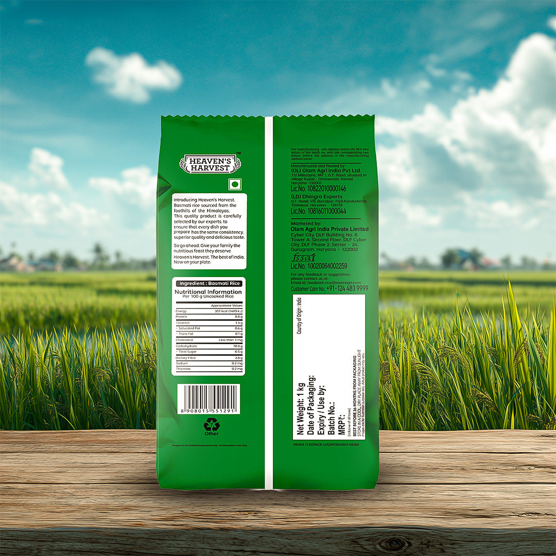 Heaven's Harvest Extra Long Grain Biryani Basmati Rice