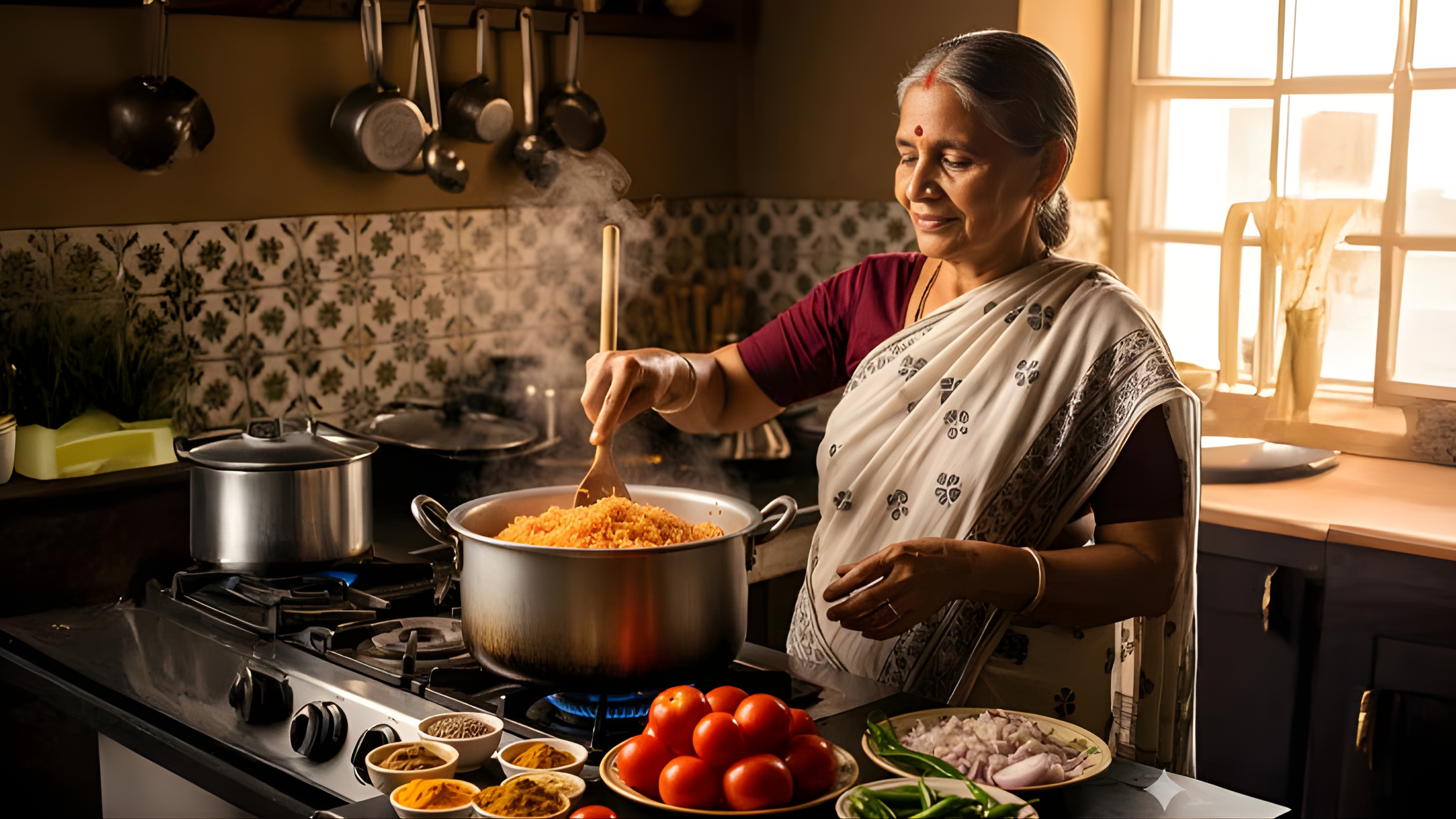 Tamatar Bhaat - Traditional Tomato Rice