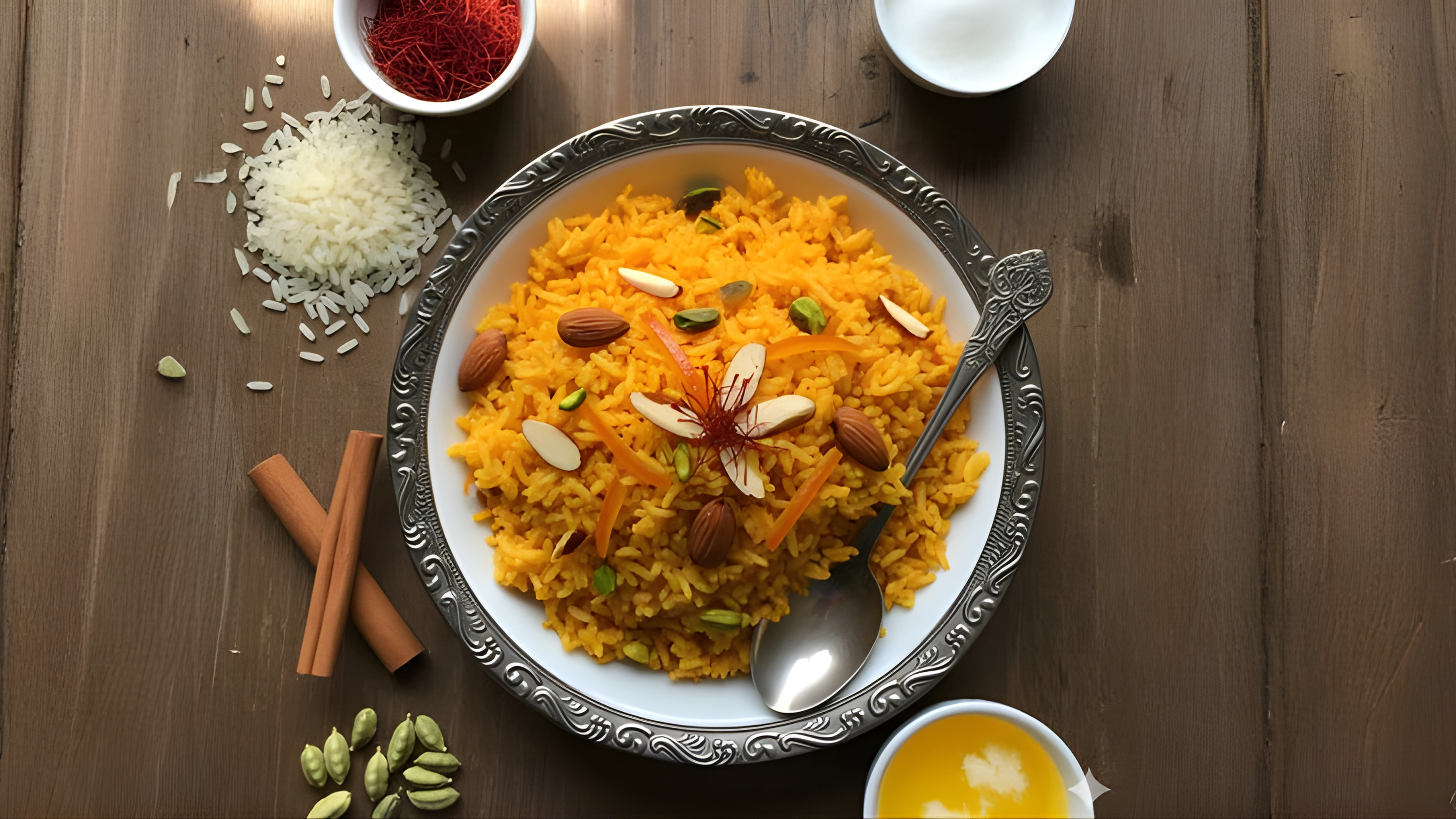 Zarda - Royal Saffron Rice from the Courts