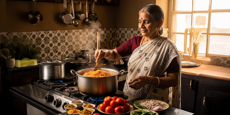 Tamatar Bhaat - Traditional Tomato Rice