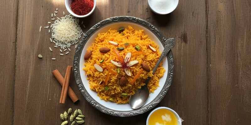 Zarda - Royal Saffron Rice from the Courts