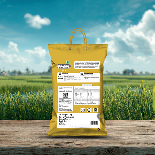 Extra Long Grain Basmati for Exotic Biryani - Gold