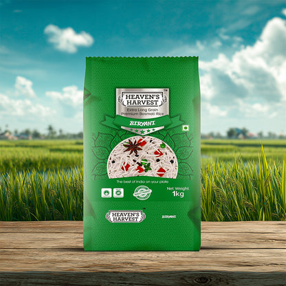 Heaven's Harvest Extra Long Grain Biryani Basmati Rice