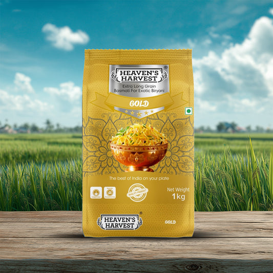 Extra Long Grain Basmati for Exotic Biryani - Gold